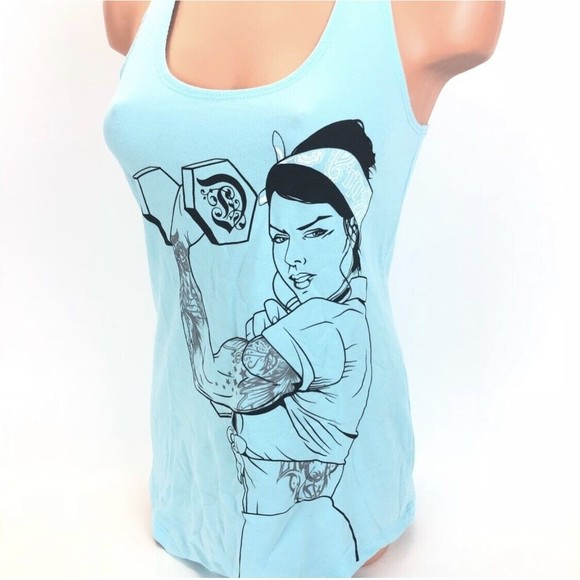 Women’s fitness razorback tank top size Small - Picture 3 of 8